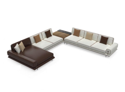 Living landscape Sofa Wood Relax U-shape Corner sofa Design Furniture Couches