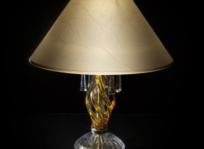 Crystal lamp Office lamp Table Elite Bohemia Foot Bedside table new