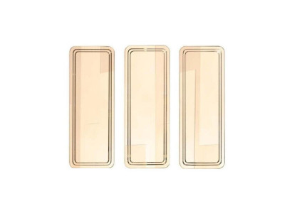 Golden Modern Mirror Set Wall mirror Dressing table Mirrors 3pcs