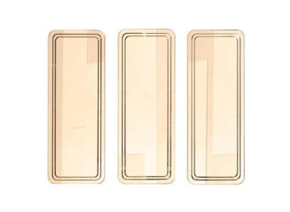 Golden Modern Mirror Set Wall mirror Dressing table Mirrors 3pcs