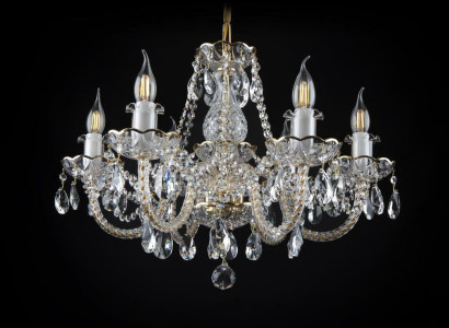 Crown Chandelier Lamp Cover Crystal Classic Lighting Fixtures