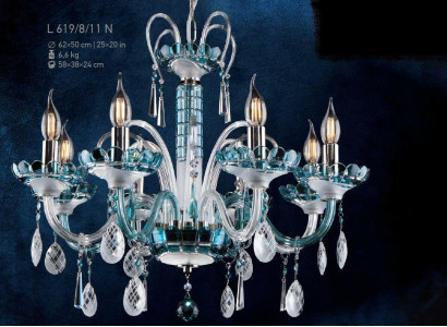 Crystal Light fixture Chandelier Lamp cover Bohemia ceiling