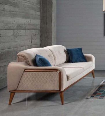 Sofa set 3+3+1 Seater Living room Suite Sofas Armchair Design