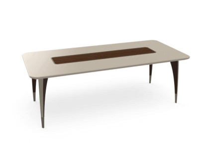Luxurious Dining table for Dining room in White Color modern Wood Furniture