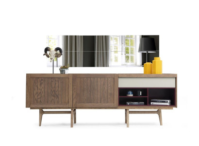 Sideboard Chest of drawers Sideboard Wood Modern Brown Living room Chests of drawers