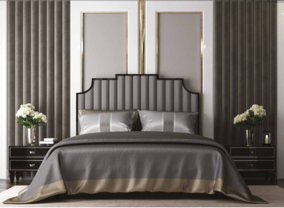 Bedroom Set Luxury Complete's Bed +2x Bedside tables 3-piece. Modern set new