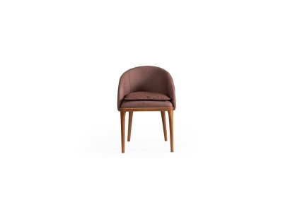 exclusive r Brauner Dining room Chair Designer Single Seater Wooden Frame Chairs