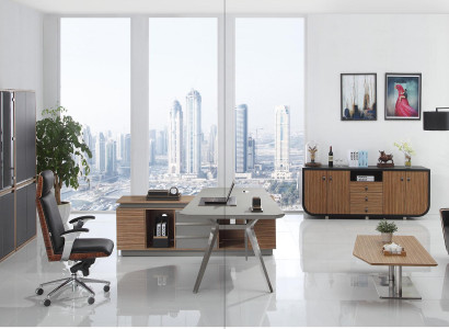 Designer Office Work Room Set Shelf Table Chest of drawers Complete Set Furniture