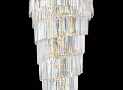 Chandelier Ceiling light Luxury Design Crystal Light fixture Living room Lamp gold