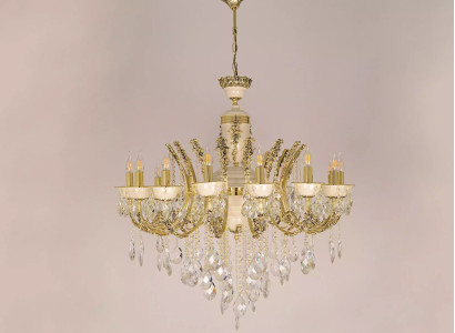 Ceiling chandelier Luxury Chandelier Ceiling lamp Luster Gold Crystal Lamp