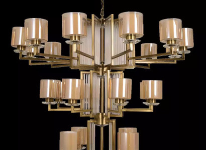 Ceiling light Chandelier Luxury Gold Ceiling lamp Luster Glass Modern