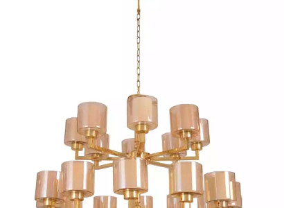 Chandelier ceiling light Gold Ceiling lamp Luster Glass Modern new