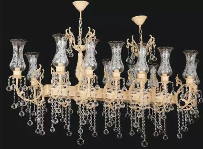 Luxury ceiling chandelier Dining table Lamp Chandelier Ceiling lamp Luster Crystal