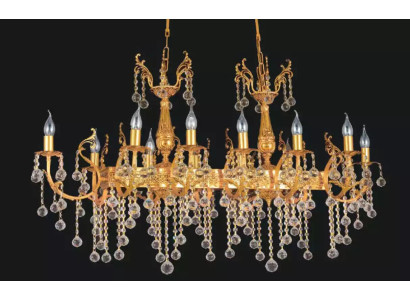 Ceiling chandelier Luxury Chandelier Ceiling lamp Luster Gold Crystal Lamp
