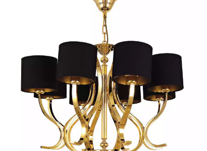 Ceiling lamp Living room Ceiling light Light fixture with black shades Lamp