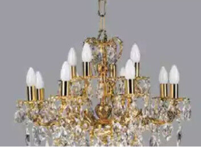 Luxury ceiling chandelier chandelier Chandelier Ceiling lamp Crystal Gold