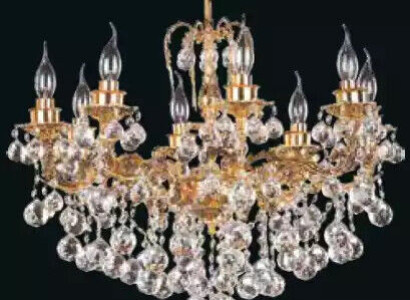 Luxury chandelier chandelier ceiling lamp crystal art gold