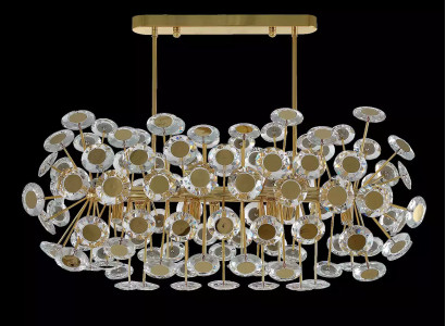 Chandelier Luxury Living room Style Modern Bedroom Lamp Light fixture Gold
