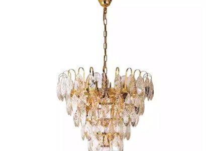 Chandelier gold Ceiling lamp Light fixture Lamps Living room 50x58