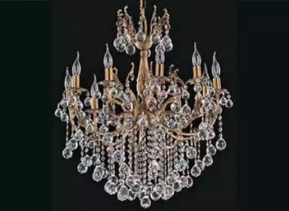 Ceiling light Crystal Luxury Chandelier Ceiling lamp Luster Gold Lamp