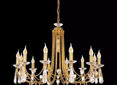 Luxury Crystal Chandelier Ceiling lamp Chandelier Ceiling Light Gold Art