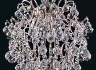 Luxury chandelier ceiling light Ceiling lamp Chandelier Crystal Silver