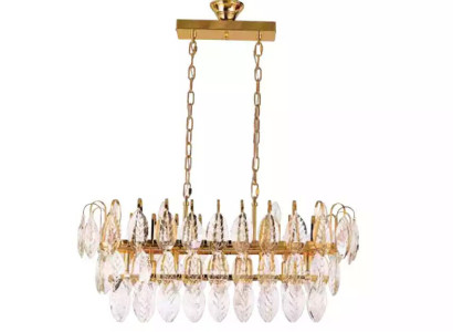 Luster Chandelier Ceiling Light Luxury Gold Ceiling lamp Crystal Light fixture