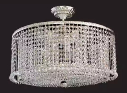 Luxury Luster Chandelier Ceiling lamp Ceiling Light Lamps Silver 60cm