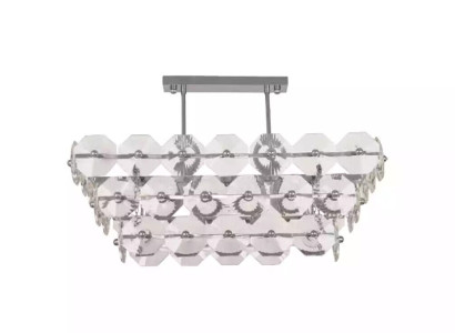 Chandelier Ceiling lamp Lamp Lighting Living room Silver Lamps