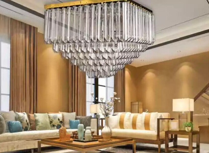 Chandelier Ceiling light hanging lamp new Living room gold Modern