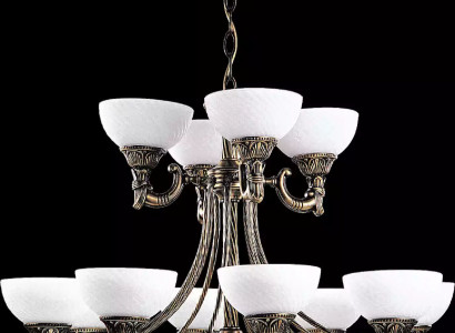 Ceiling lamp Ceiling Chandelier Chandelier Chandelier Glass White Lamps Antique Style