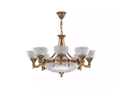 Ceiling lamp Chandelier Ceiling Light Lamp Chandelier Glass Gold Gray