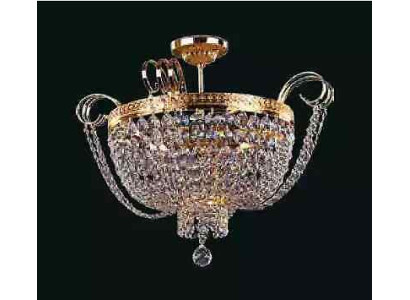 Ceiling chandelier Luxury Chandelier Ceiling lamp Luster Gold Crystal