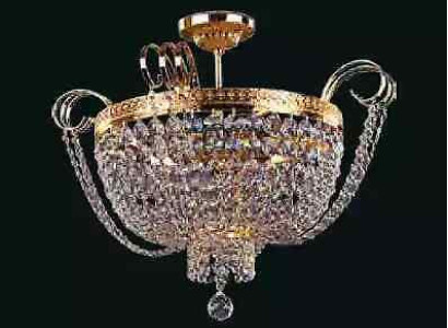 Ceiling chandelier Luxury Chandelier Ceiling lamp Luster Gold Crystal