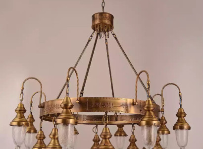 Antique Style Light fixture Lamp Chandelier Ritter Round Lamps Ceiling light