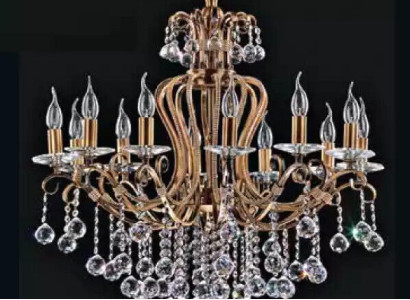 Luxury ceiling chandelier chandelier Chandelier Ceiling lamp Crystal Gold 88x100