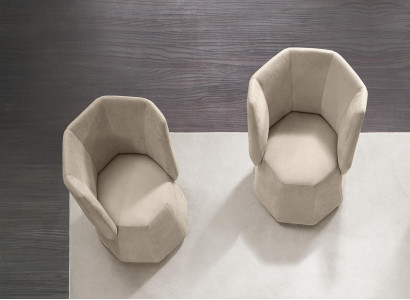Design Armchair Luxury Single Seater Modern Lehn Textile 1 Seat Furniture Single Seater Prianera