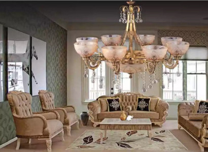 Chandelier luxury ceiling lamp chandelier ceiling lamp glass gold