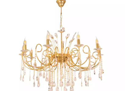 Chandelier Beautiful Crystal Ceiling light Gold Lights Lamps