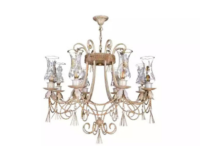 Luxury ceiling chandelier chandelier Chandelier Ceiling lamp Lamps Glass Beige