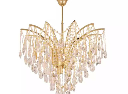 Chic crystal chandelier for exclusive living room design lights