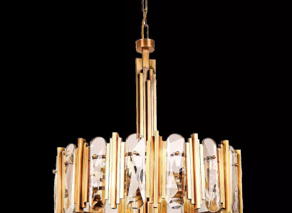 Luxury ceiling chandelier Gold Chandelier Ceiling lamp Luster Crystal