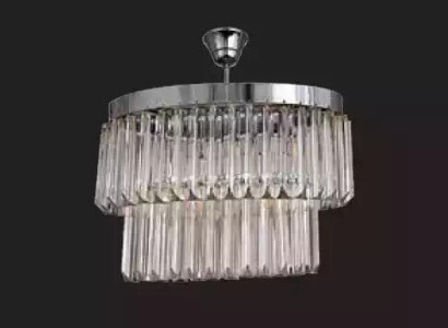 Living room Chandelier Crystal Ceiling light new gray Modern
