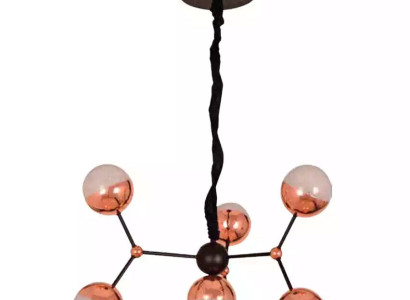 Round Chandelier Crown Ceiling Lamp Light Crown Golden Design Modern Art