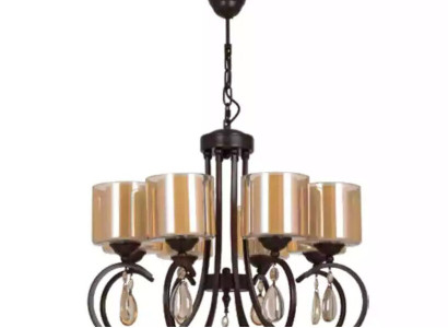 Ceiling lamp Living room hanging lamp Ceiling light Glass Luster Luxury 66x70