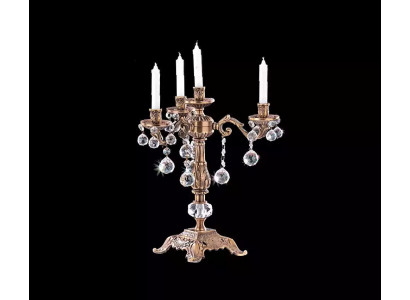 Classic r candlestick candle holder golden candlestick candelabra