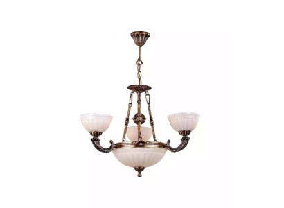 Ceiling Chandelier Lamp White Ceiling lamp Luster Chandelier Glass Art