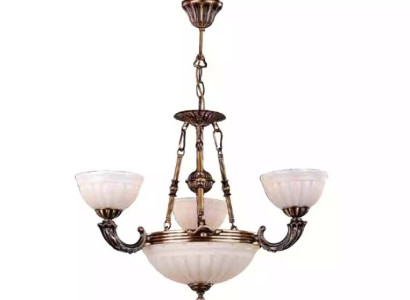 Ceiling Chandelier Lamp White Ceiling lamp Luster Chandelier Glass Art