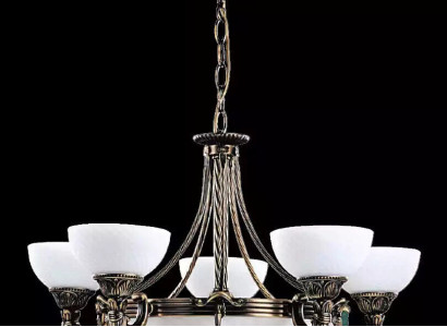 Chandelier Ceiling lamp Chandelier Chandelier Glass White Lamps Art