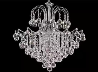 Ceiling lamp Chandelier ceiling crystal lamp Lamps luxury chandelier silver